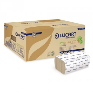 Lucart Econatural V2 hajtogatott kéztörlő papír