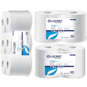 Lucart Strong Jumbo 2 rétegű hófehér közületi toalettpapírok
