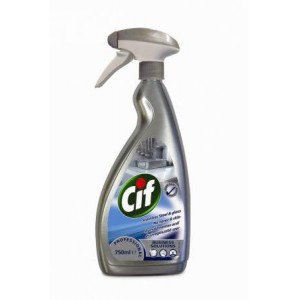 CIF Prof. rozsdamentes acél- és üvegtisztító 750ml