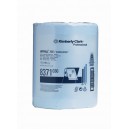 Kimberly Clark Wypall X60 tekercses törlő kék 31*38cm 500lap/tekercs KC-8371