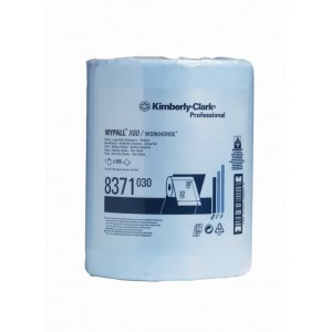 Kimberly Clark Wypall X60 tekercses törlő kék 31*38cm 500lap/tekercs KC-8371