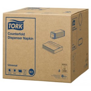 Tork adagolós szalvéta Counterfold 30*33cm (N1) 7200db/karton  SCA-10935