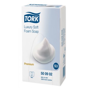 Tork Premium habszappan luxus 6*800ml/karton S3 (SCA-500902)