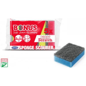BONUS mosogatószivacs 5db/cs