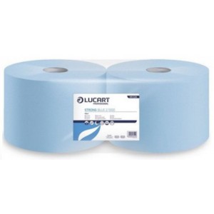 Lucart Strong Blue 2.1000 ipari törlőkendő 2r.1000 lapos 2tekercs/karton 851326