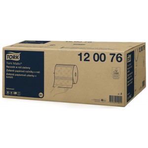 Tork Advanced tekercses kéztörlő, 2 rétegű, zöld (6tek/krt) SCA-290076