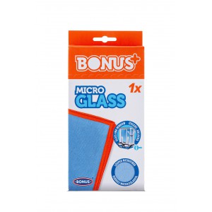 BONUS MicroGLASS mikroszálas üvegtisztító kendő 35x35cm