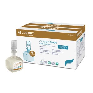 Lucart Identity Classik Habszappan  vir&aacute;gos illat mandula olajjal 400 ml/db