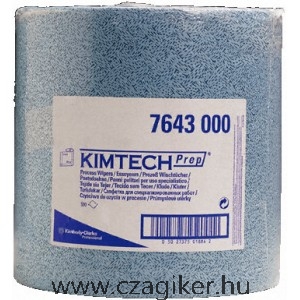 Kimberly Clark Kimtech Prep tekercses törlő kék 34*38cm 500lap/tekercs KC-7643
