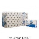 Kimbelry Clark Scott 350 kistekercses toalettpapír 350lap 2 rétegű fehér 8x8 tekercs/karton